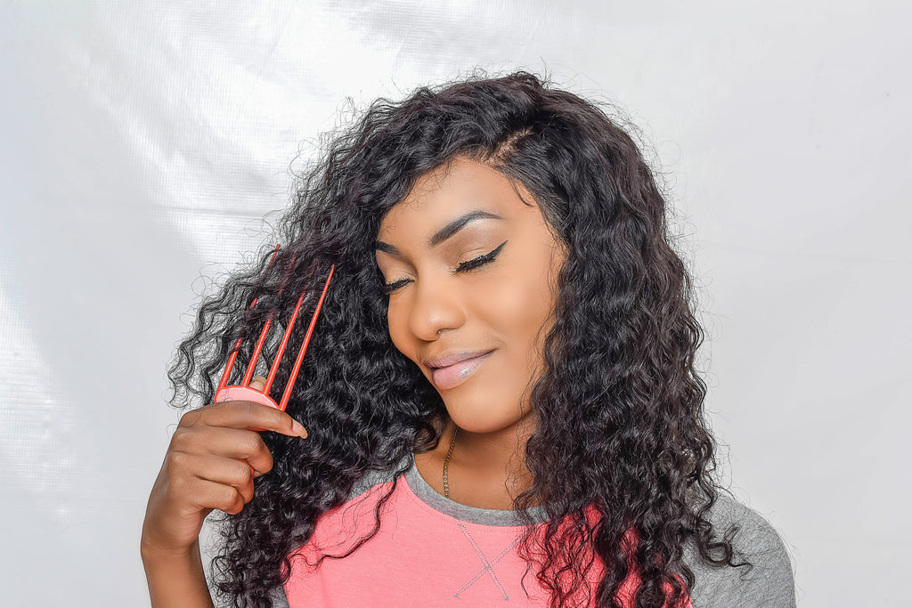 Scalp Scratcher Soother No.4, Massager Tool For Itchy Scalps, Itchy Braids, Itchy Sew-in, and Itchy Hair Extensions
